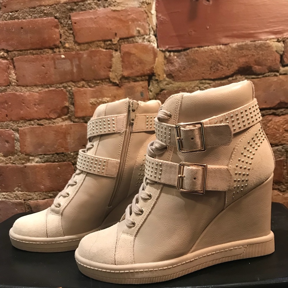 ALDO Fashion Wedges Sneakers (never been worn!)